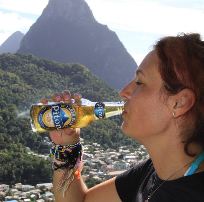 Pitonerna i S:t Lucia!