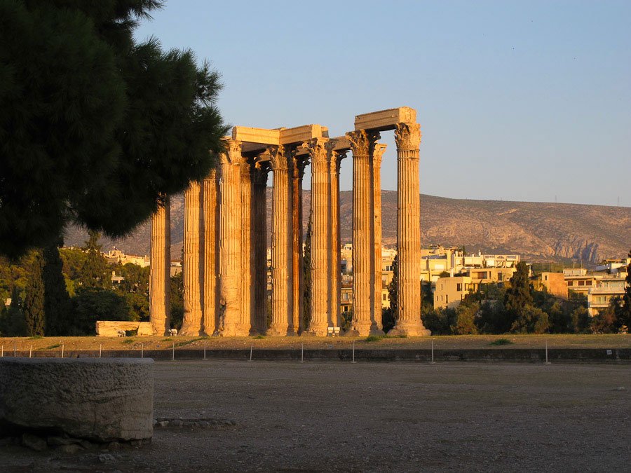 Temple-of-olympian-Zeus
