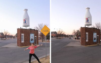 Giants on Route 66: Milk Bottle