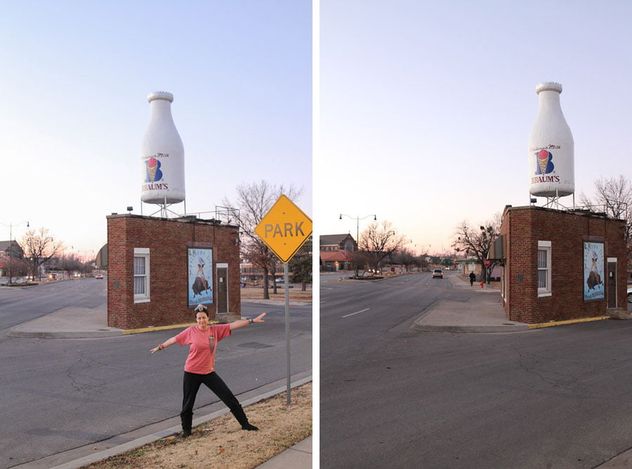 Giants on Route 66: Milk Bottle