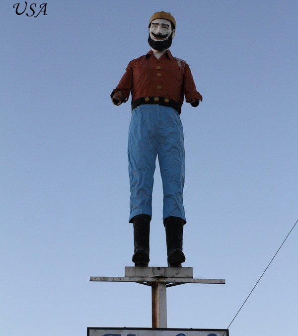 Giant Lumberjack in Albuquerque