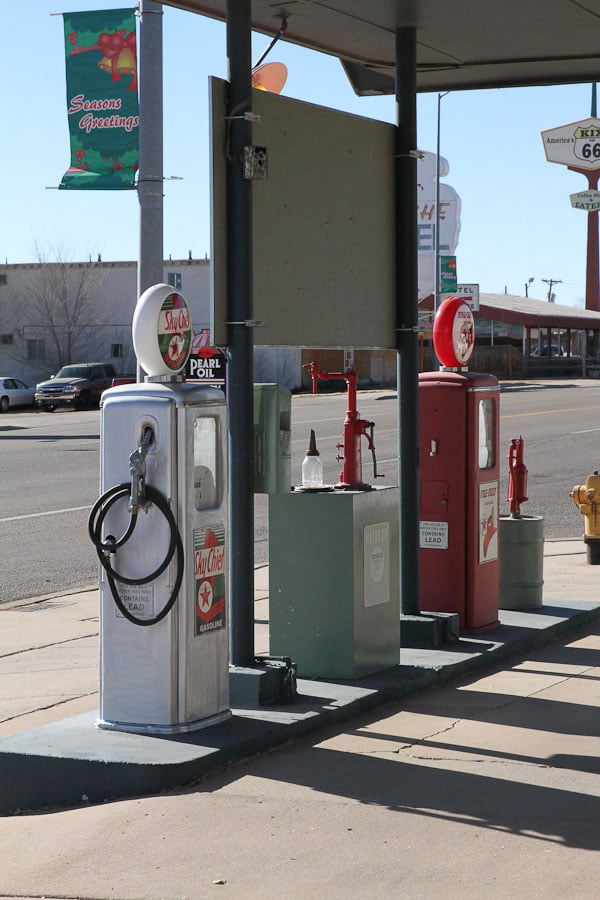 Texaco Gas station - Tucumcari, New Mexico.