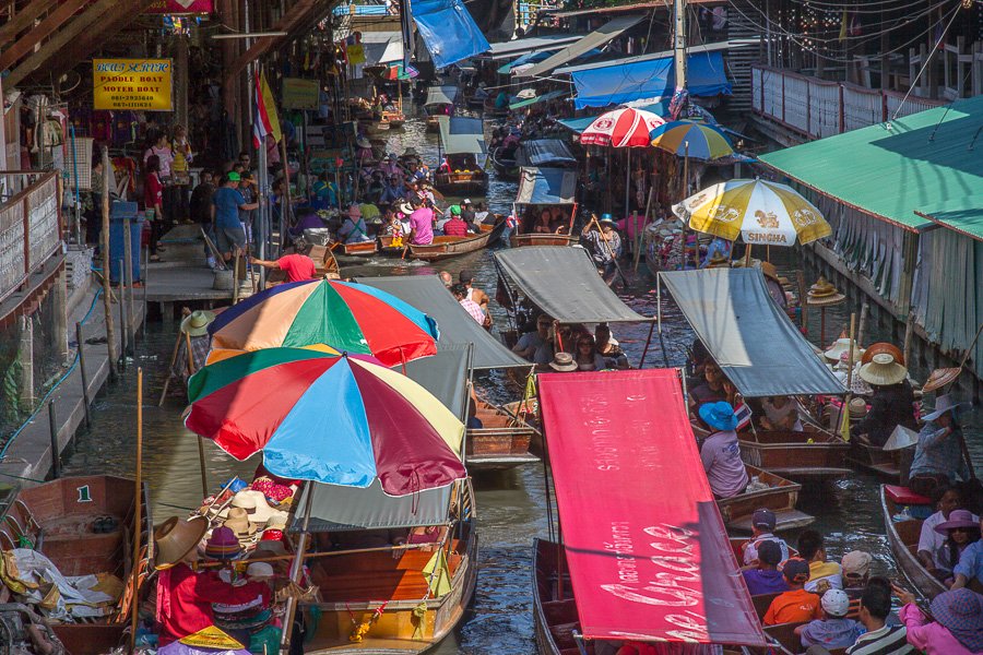 Damnoen Saduak Floating Market Thailand