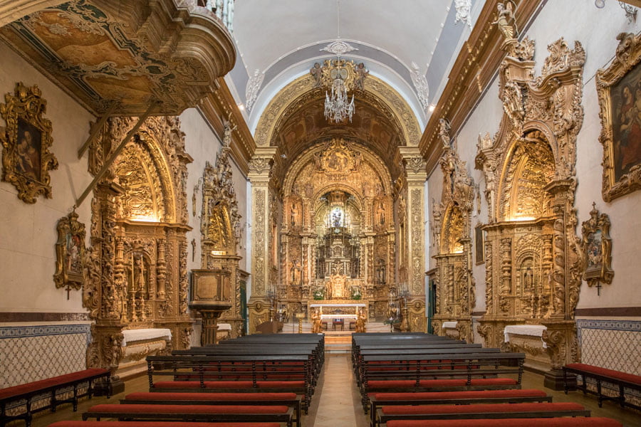 The bone chapel in Faro