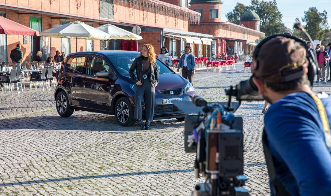In the middle of a Video Shoot in Olhao