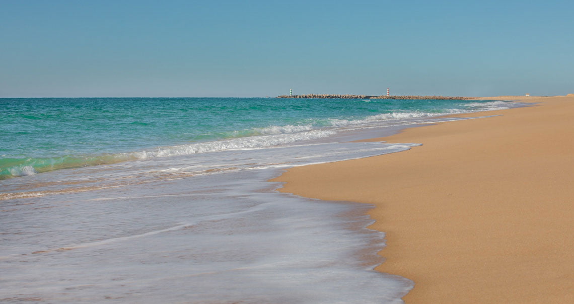 Ilha deserta in Ria Formosa, Algarve, Portugal