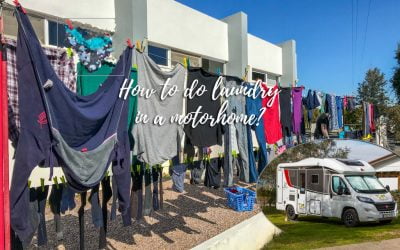 How to do laundry in a motorhome?