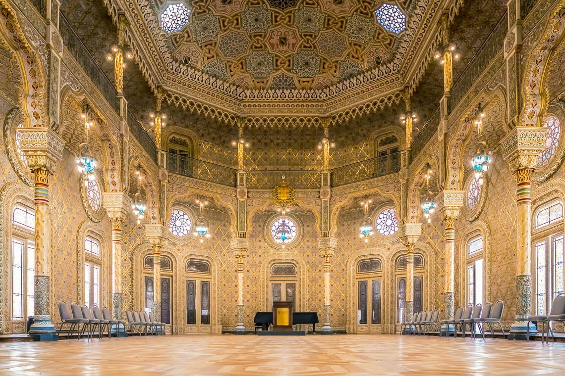 The Arab hall at Bolsa Palace.