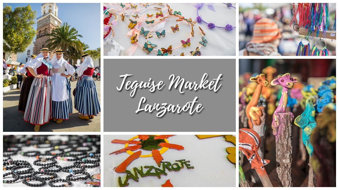 Teguise market in Lanzarote