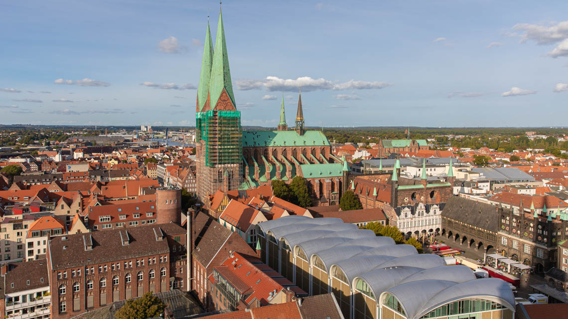 St mary's church in Lubeck, Germany