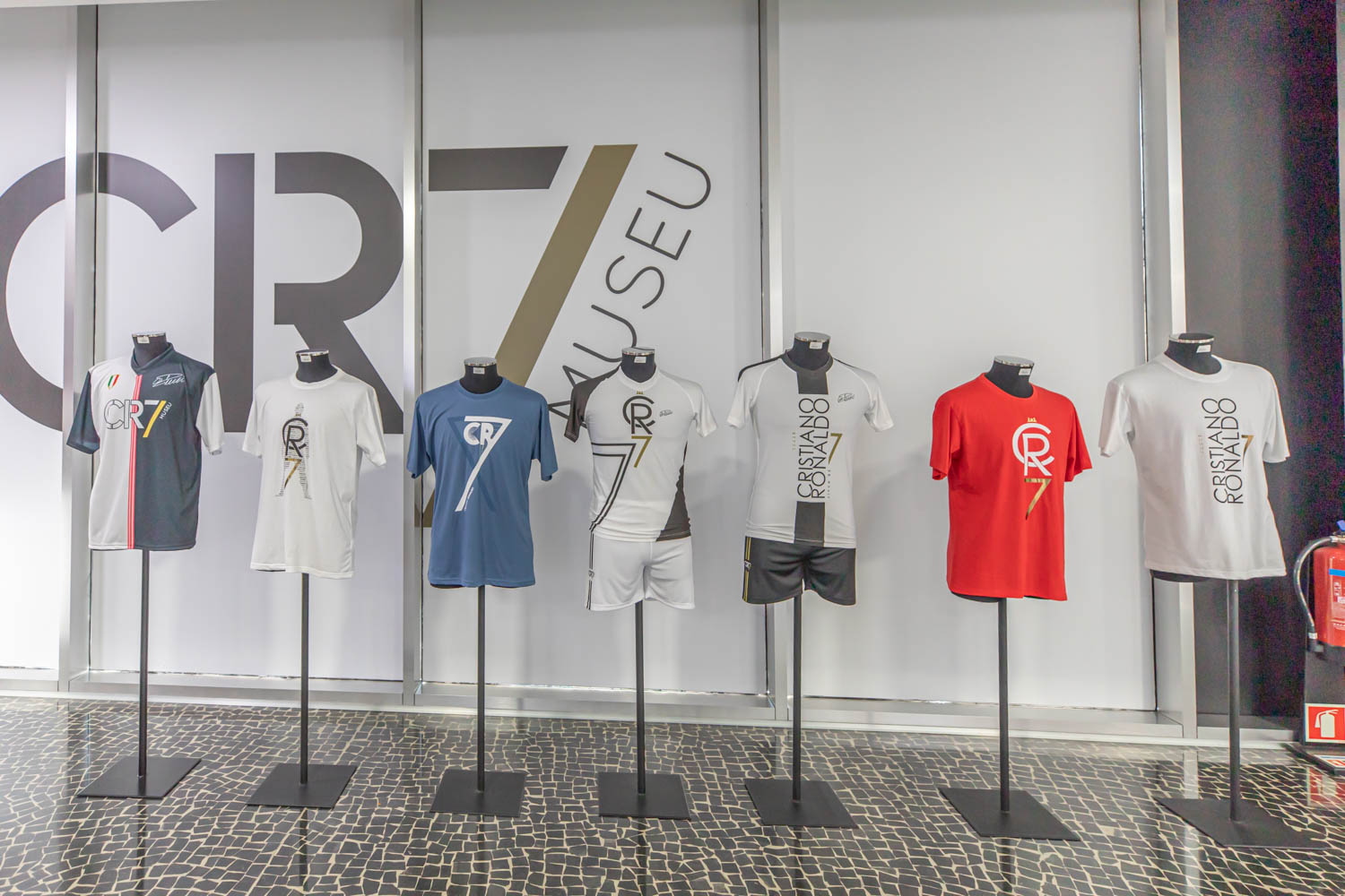 Shopping at the CR7 Museum