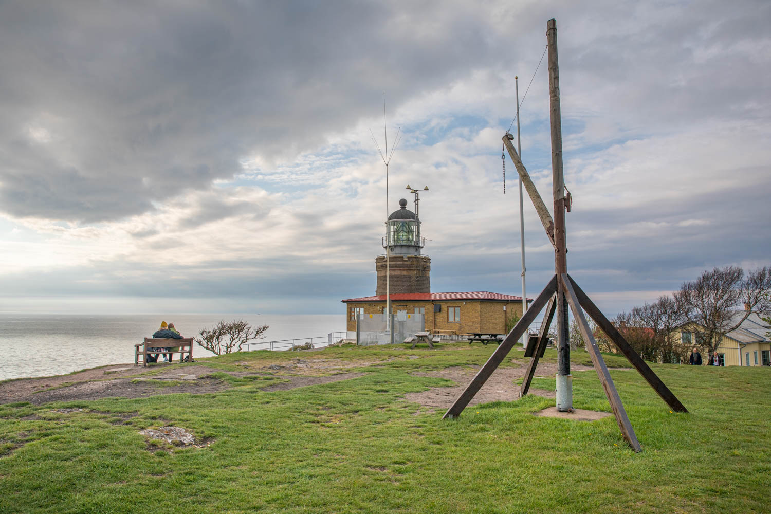 Kullens lighthouse is Swedens strongest lighthouse