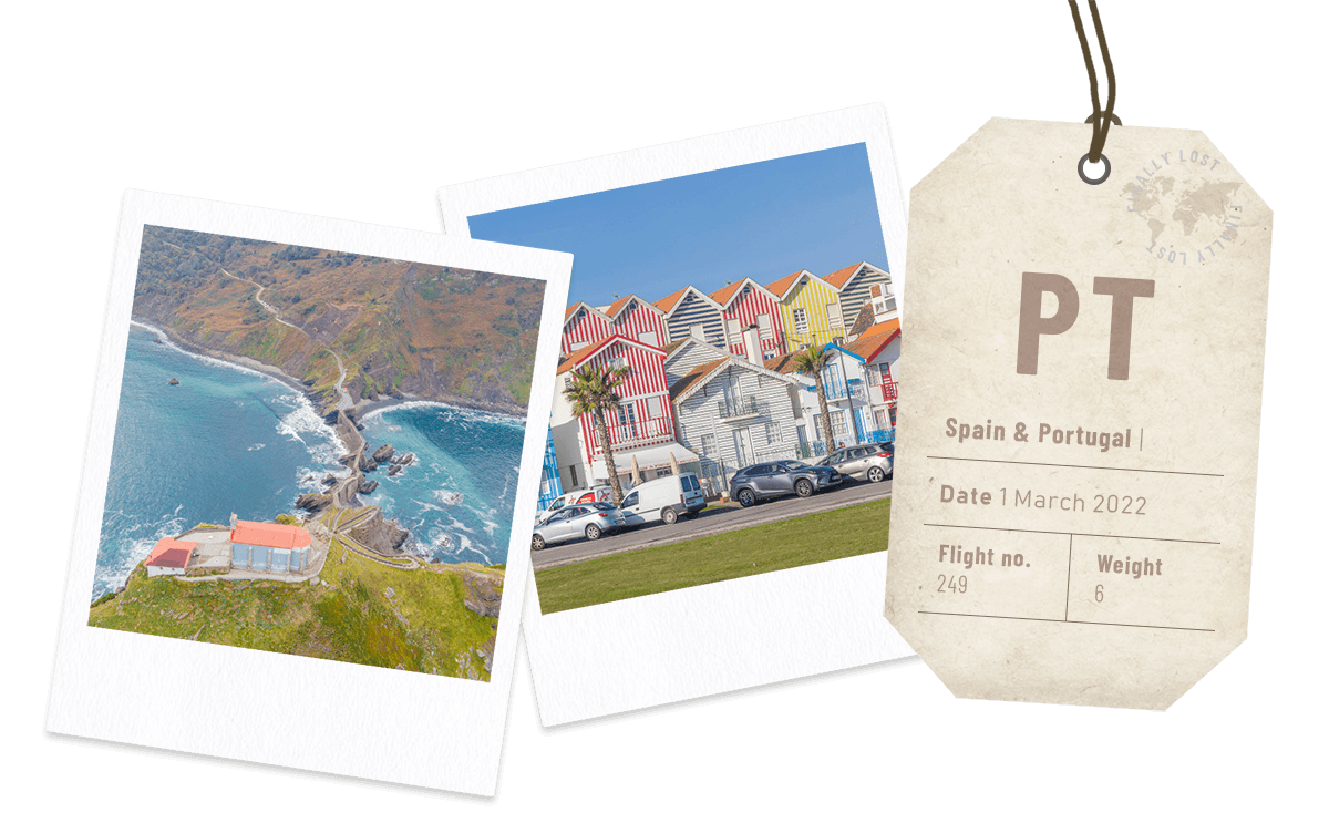 Polaroid tag Spain-portugal
