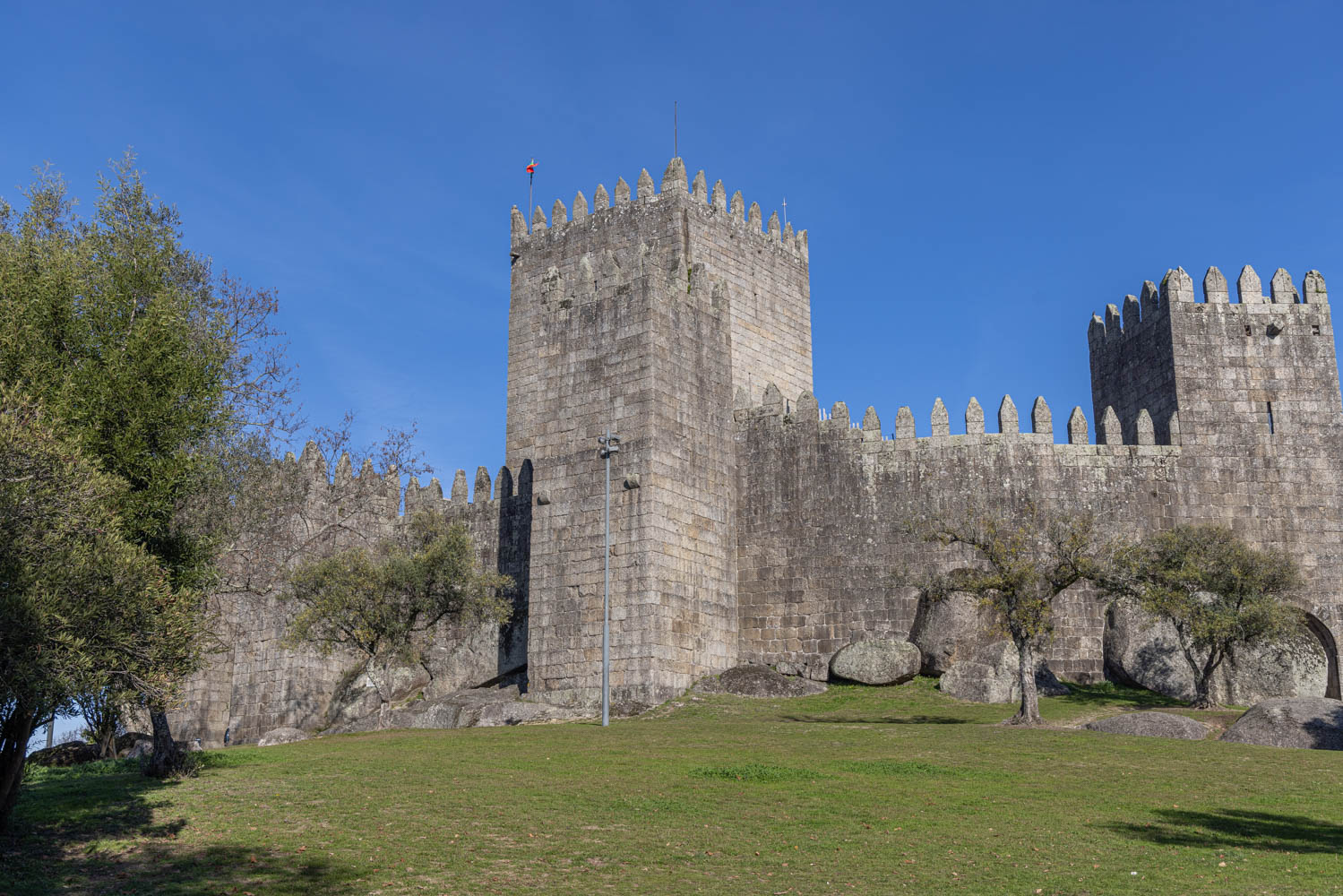 The Castelo de Guimaraes